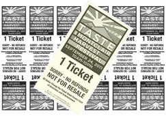 Buy a sheet of 12 tickets for the Taste of Montclair